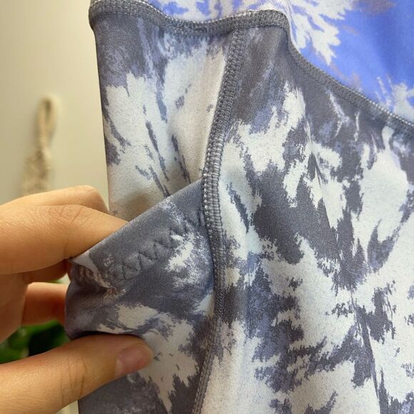 NWT Free People High-Rise Ankle Printed Wave Rider Leggings - Picture 7 of 14